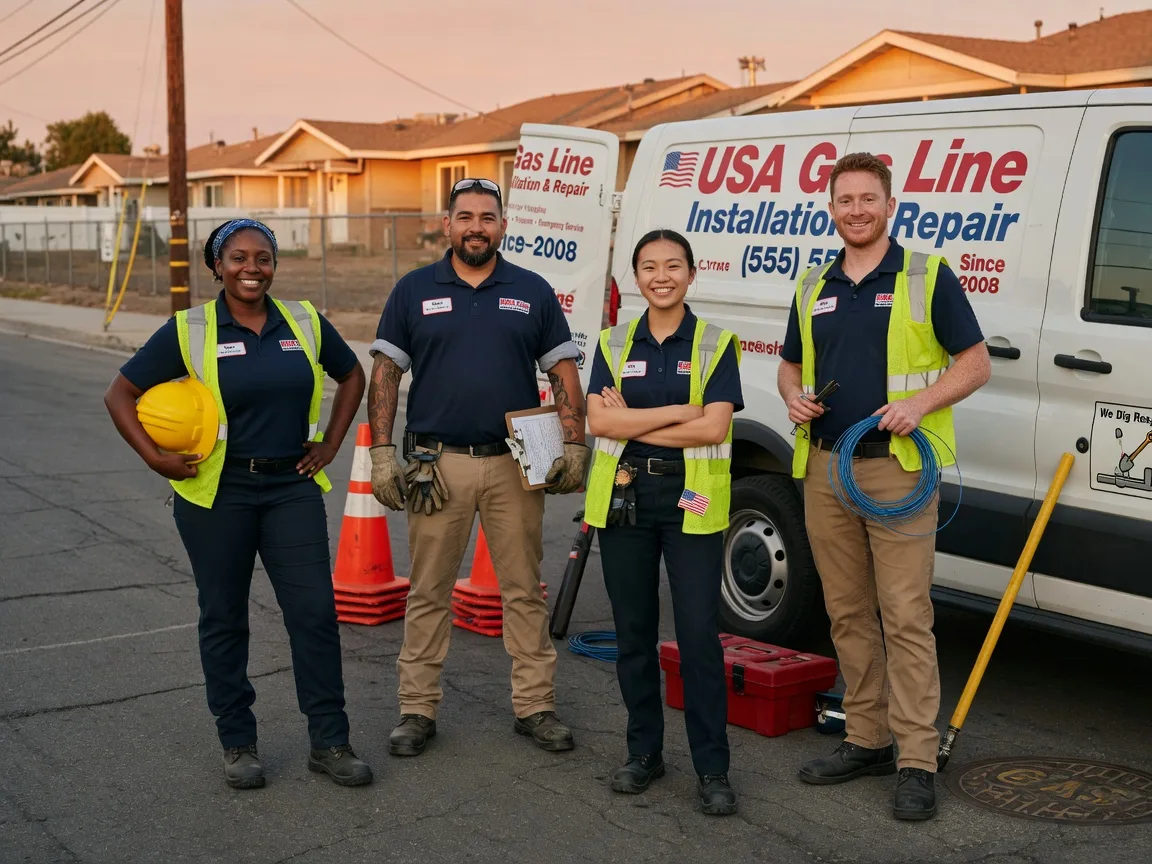 Gas Line Installation company in Edgefield, SC